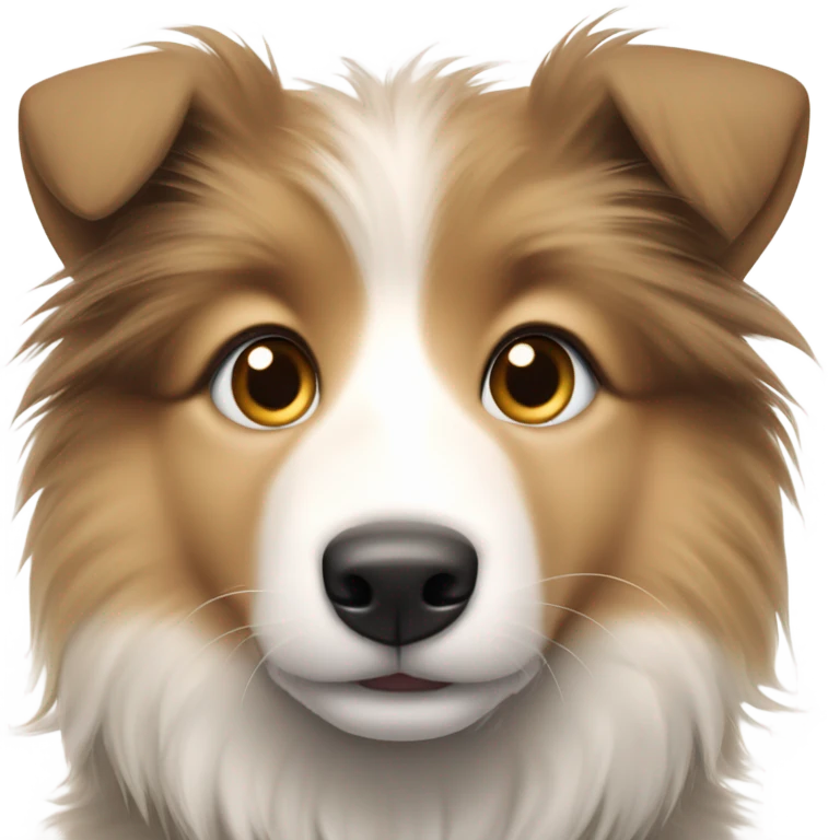 Sheltie puppy  emoji