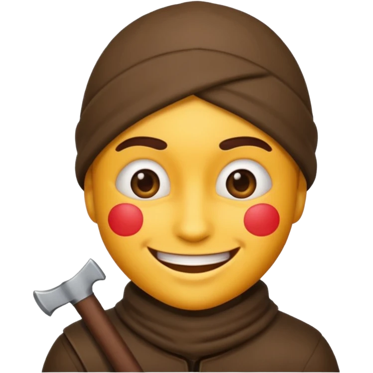 A theif robber emoji emoji