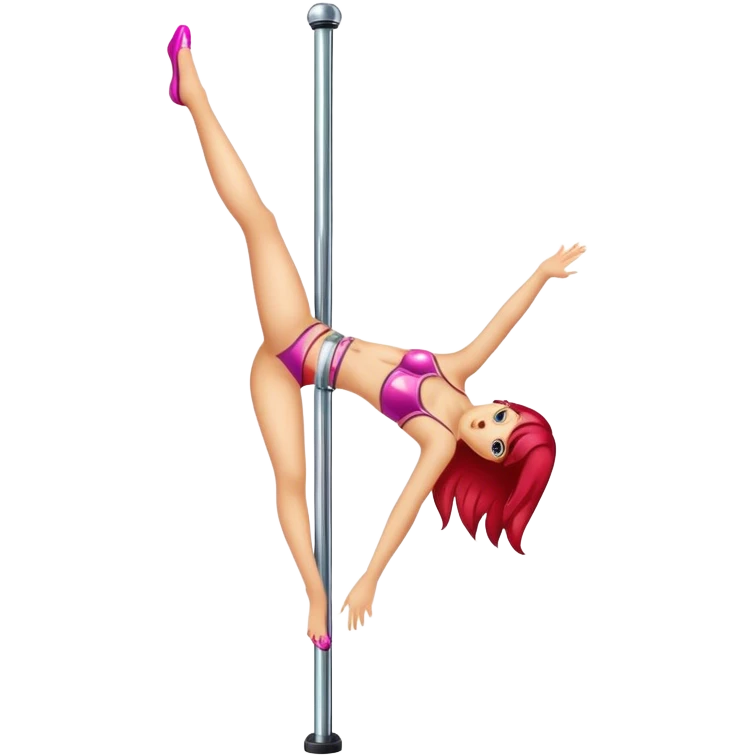 stripper pole emoji