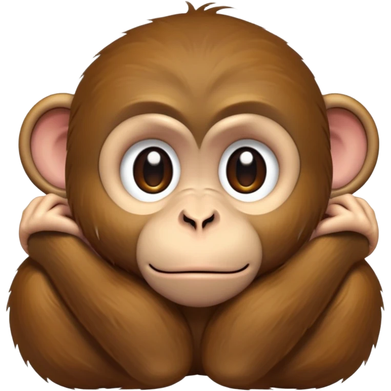 tired monkey emoji