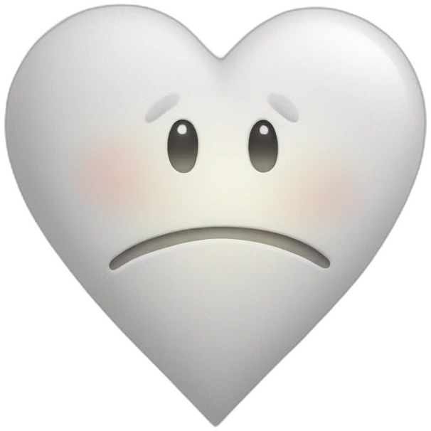 one heart with thank you emoji