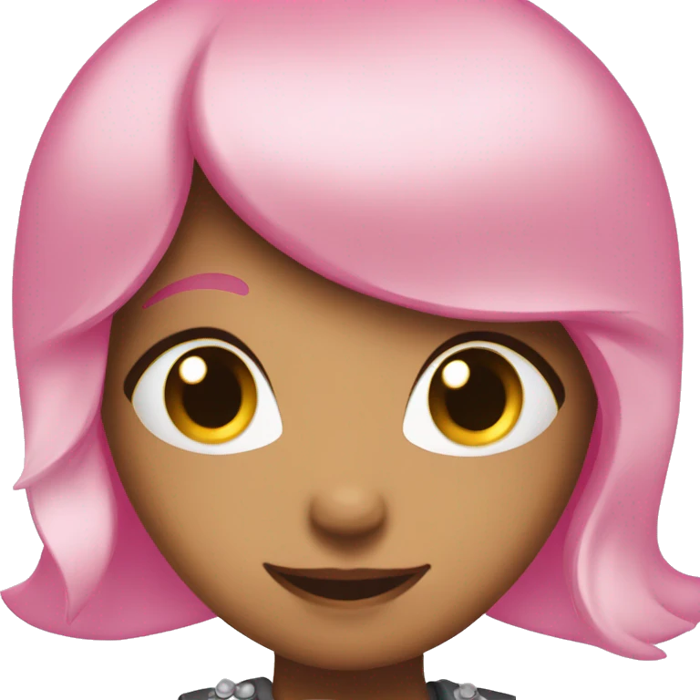 Sparkle with pink heart  emoji