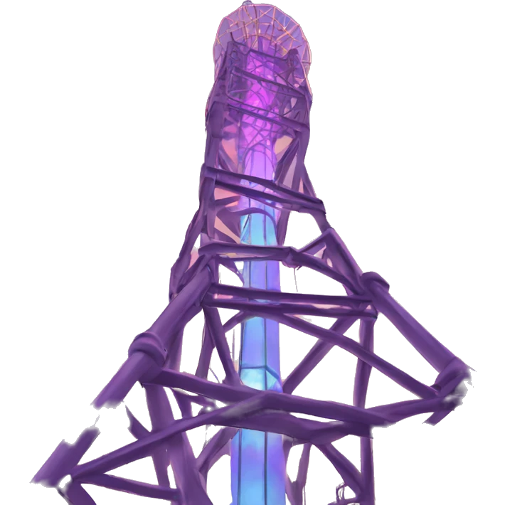 Amusement park drop tower emoji