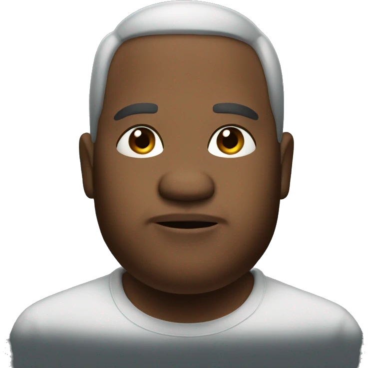 Big fat man emoji