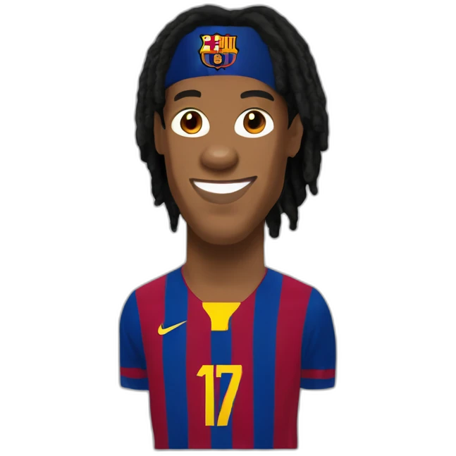Ronaldinho barcelona emoji