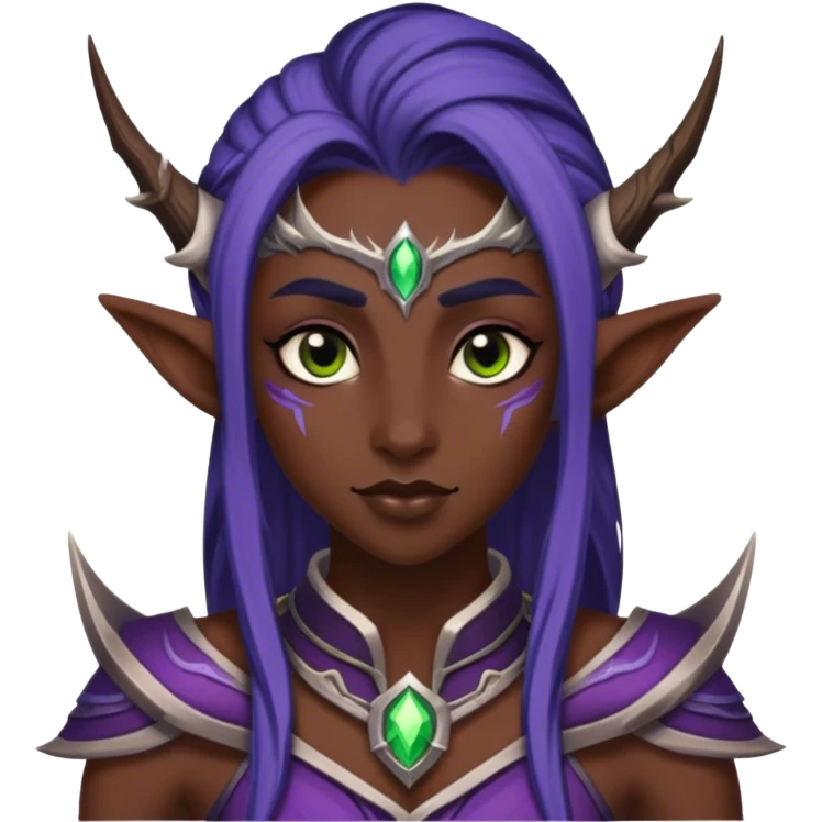 World of warcraft night elf emoji