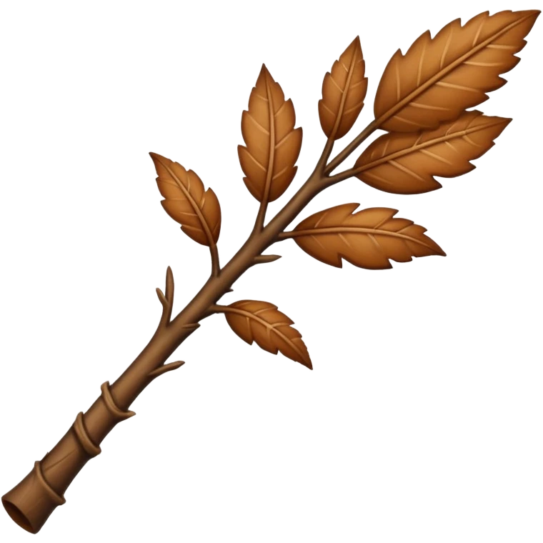 leafy stick emoji