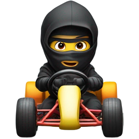 Karting ninja emoji