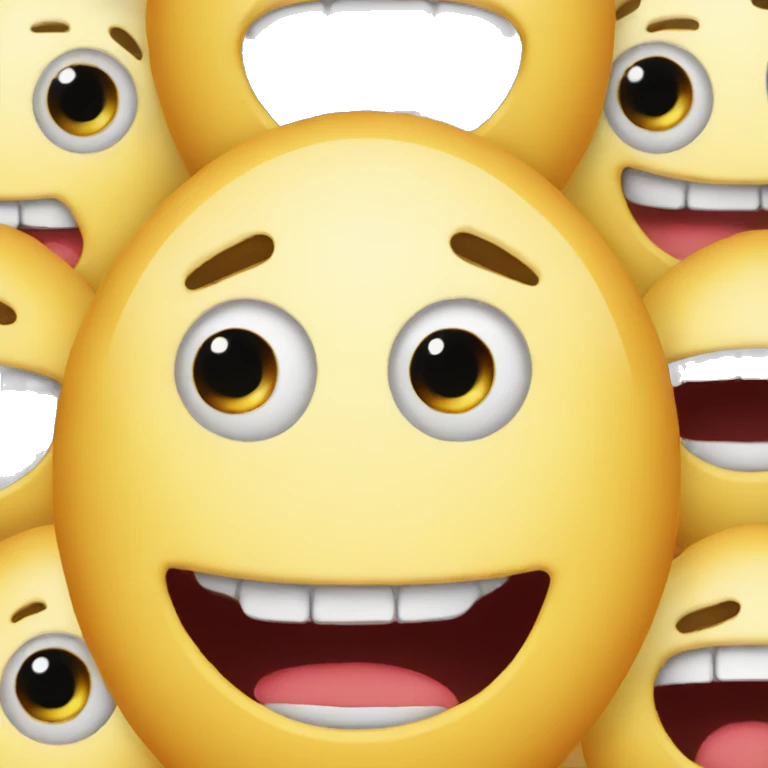 emoji with mouths for eyes emoji