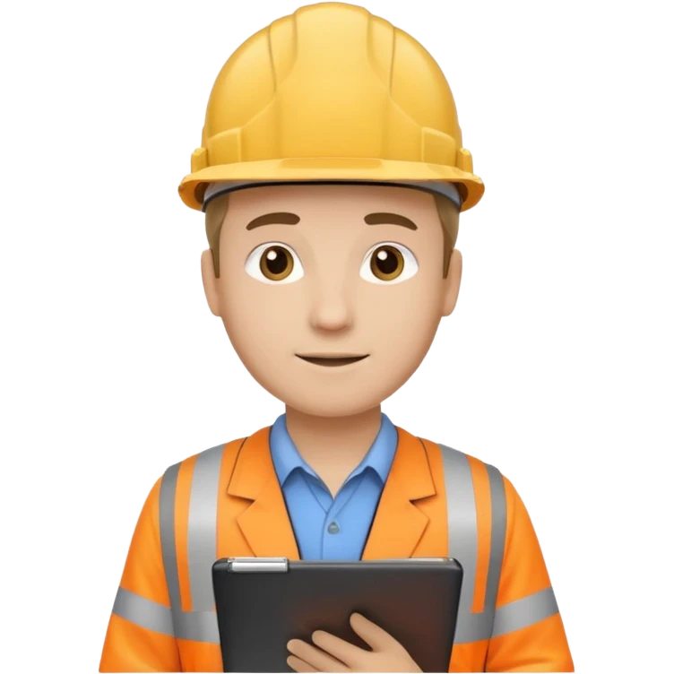 engineer with clipboard emoji