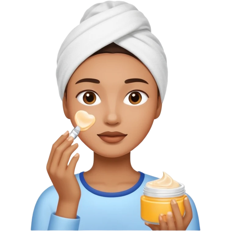 Crie emoji sobre skincare emoji