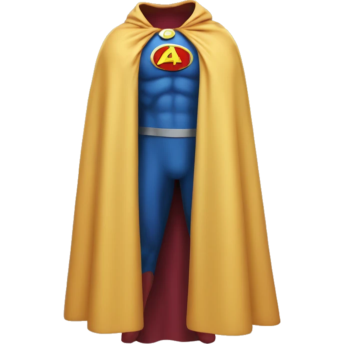 super hero cape emoji