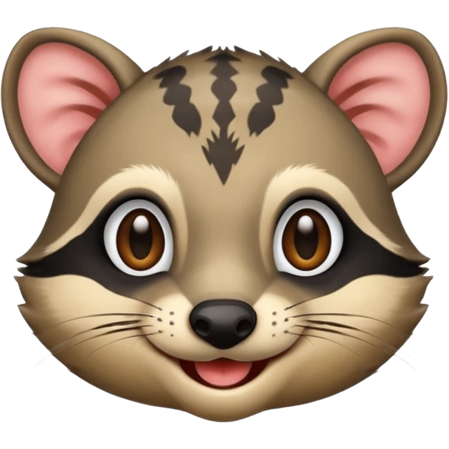 civet show yummy face emoji