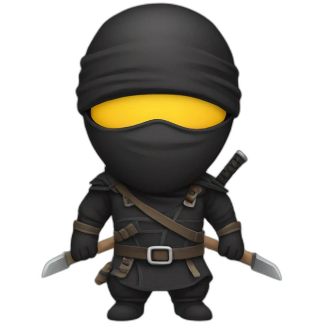 a web engineer ninja emoji