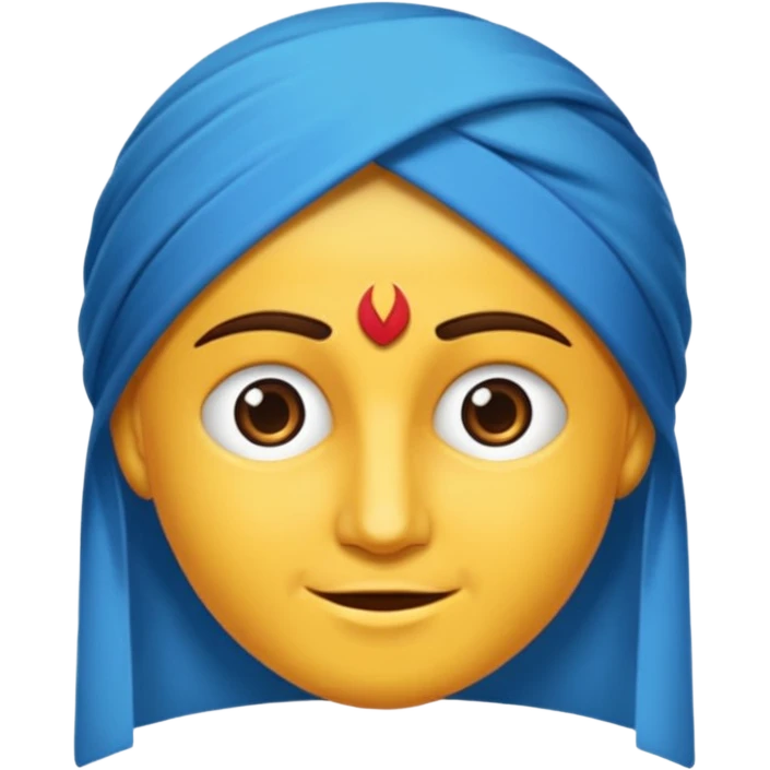 Hayır ben bir tik istedim sadece mavi olsun ve yuvarlak olsun emoji