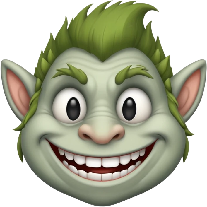 Troll face
Troll face emoji
