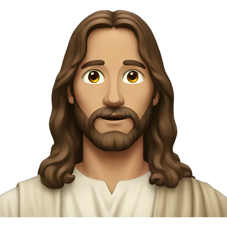 Jesus Christ realistic emoji