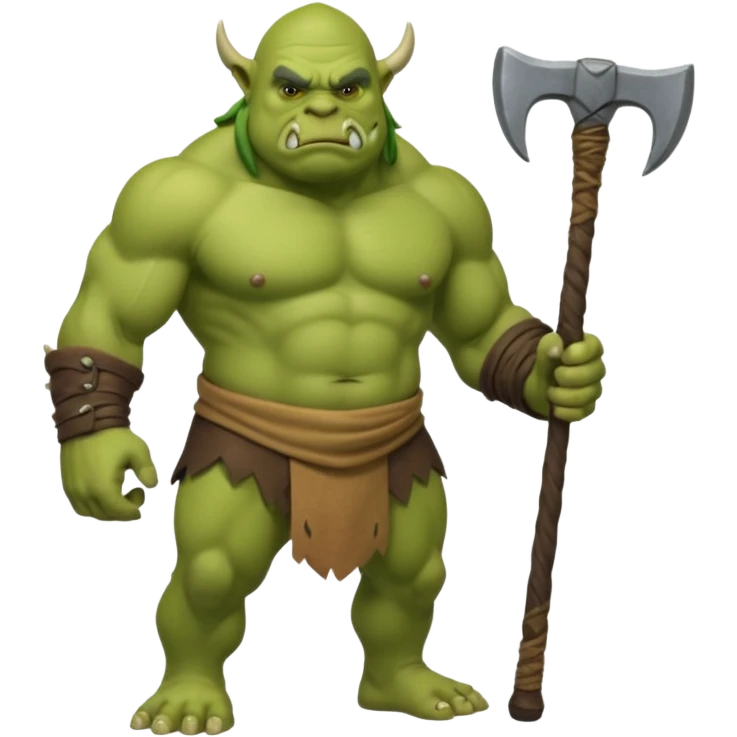 Ogre full body emoji