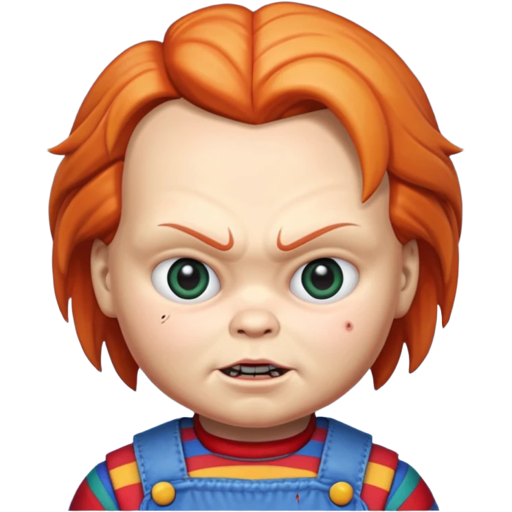 Un emojin de chuky emoji