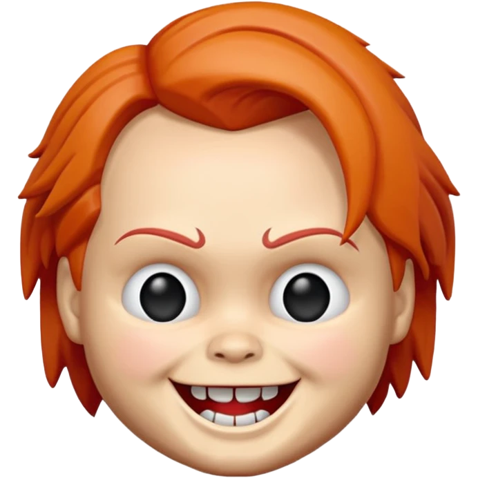 Un emojin de chuky emoji