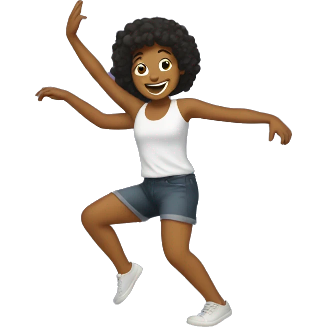 friend dancing emoji