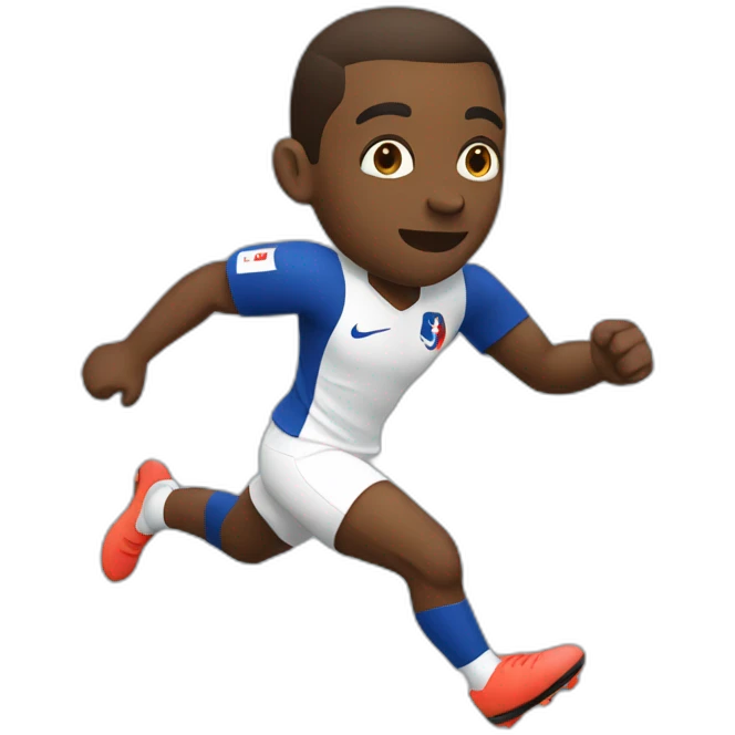 france football player running emoji