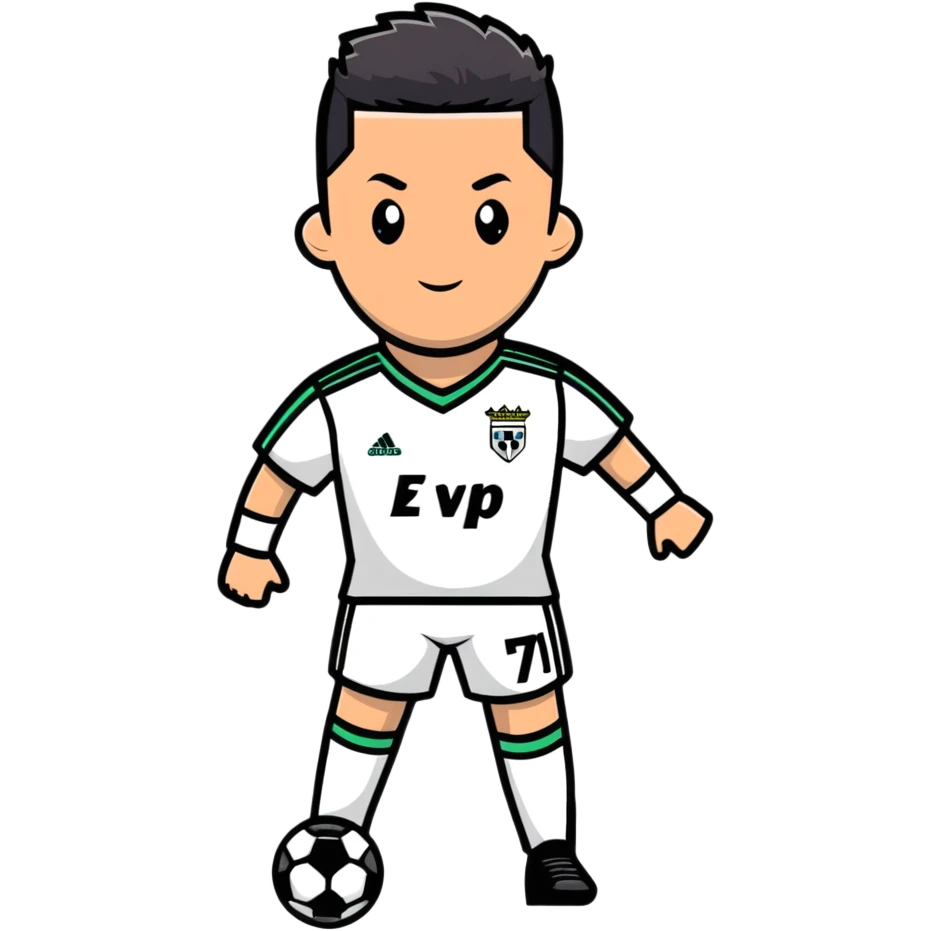 cristiano ronaldo soccer player emoji