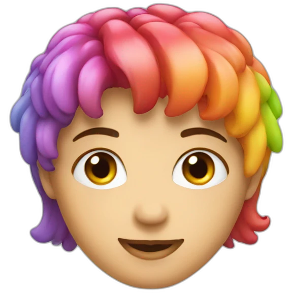 Heart multicolor emoji