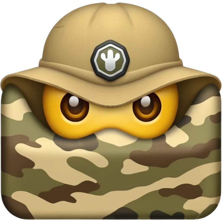 Khaki camo  emoji