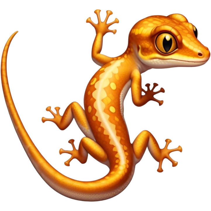 Cinematic Noble Gecko Portrait Emoji, Poised and sleek, with a compact, agile body adorned with textured, mottled scales and luminous, alert eyes accentuated by delicate toe pads and subtle patterning, Simplified yet sharp and sophisticated features, highly detailed, glowing with a soft, ambient jungle glow, high shine, intelligent and vigilant, stylized with an air of exotic elegance, focused and precise, soft glowing outline, capturing the essence of a watchful reptilian guardian that seems ready to scamper out of the screen with effortless agility! emoji