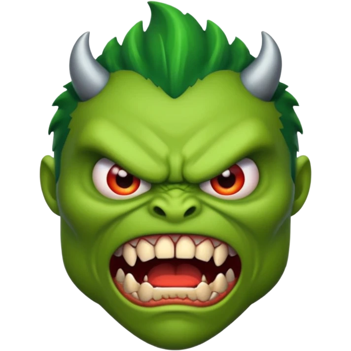 Mad monster  emoji