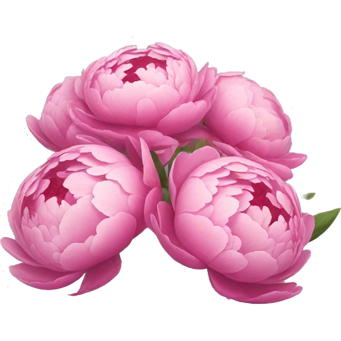bouquet of peonies  emoji