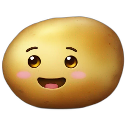 Attractive-potato emoji