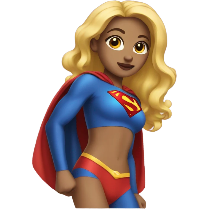 super girl emoji