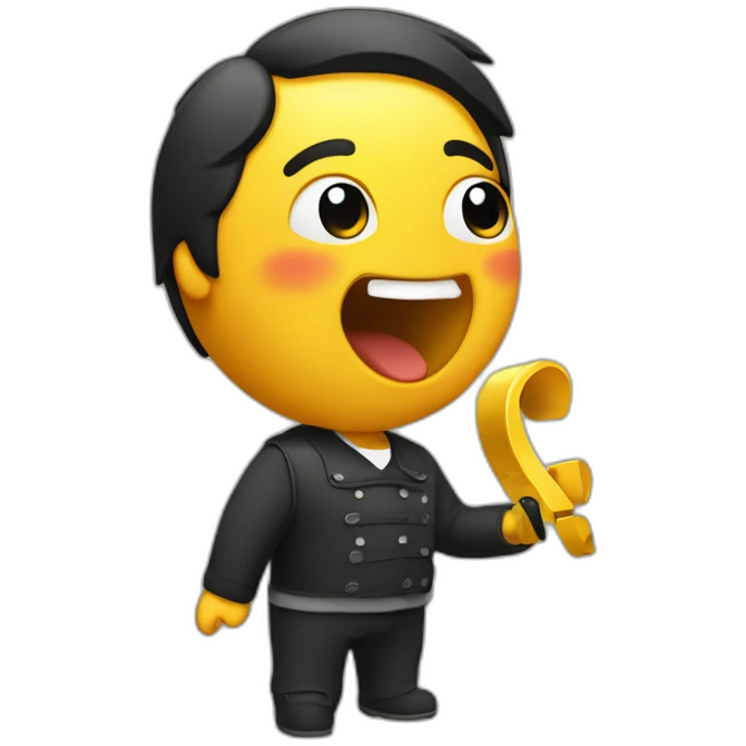 peso pluma singing emoji