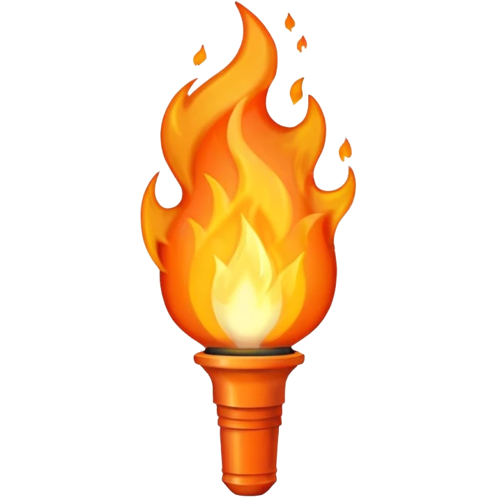 flame torch emoji