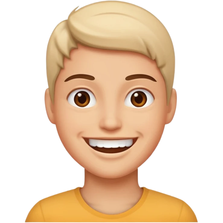 a very very strong smile emoji