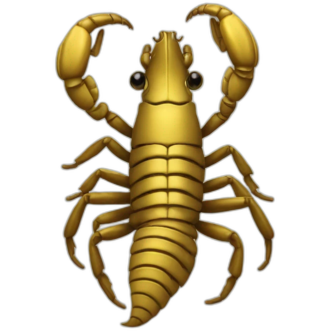 Scorpion with crown  emoji
