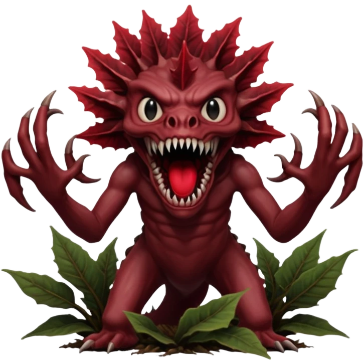 A demogrogonfrom Stranger Things emoji