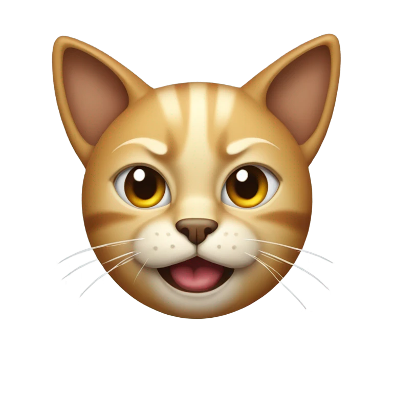 Angry cat  emoji
