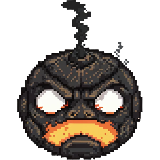 angry face with steam coming from nose, frustrated expression emoji