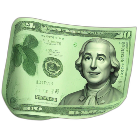 a feedback with a banknote emoji