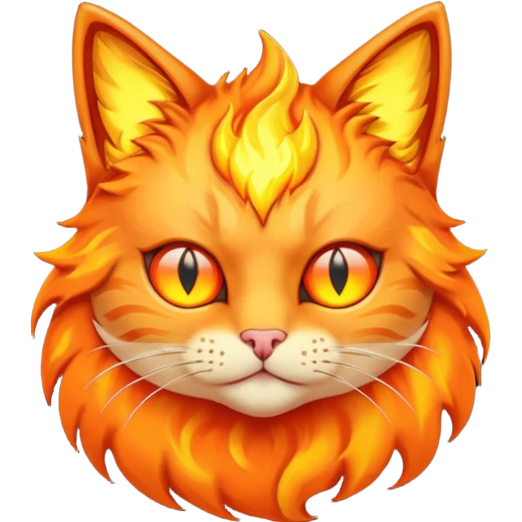 un gato elemental emoji