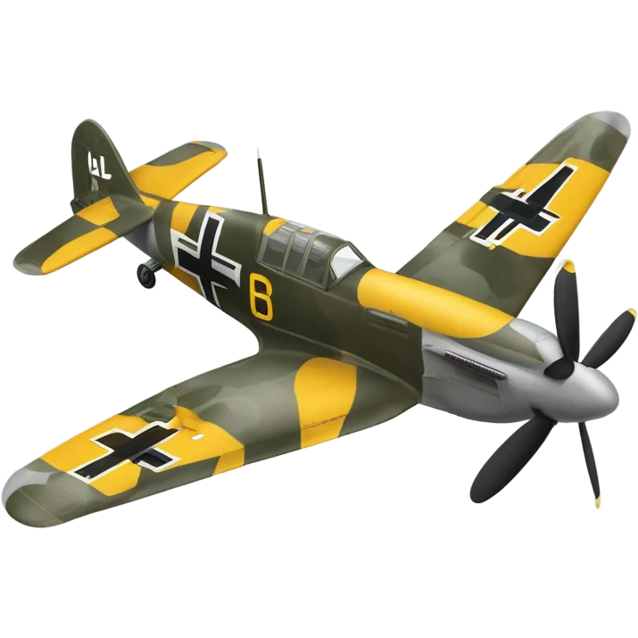 Bf109 aircraft  emoji