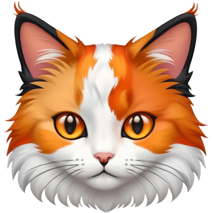 Calico cat emoji