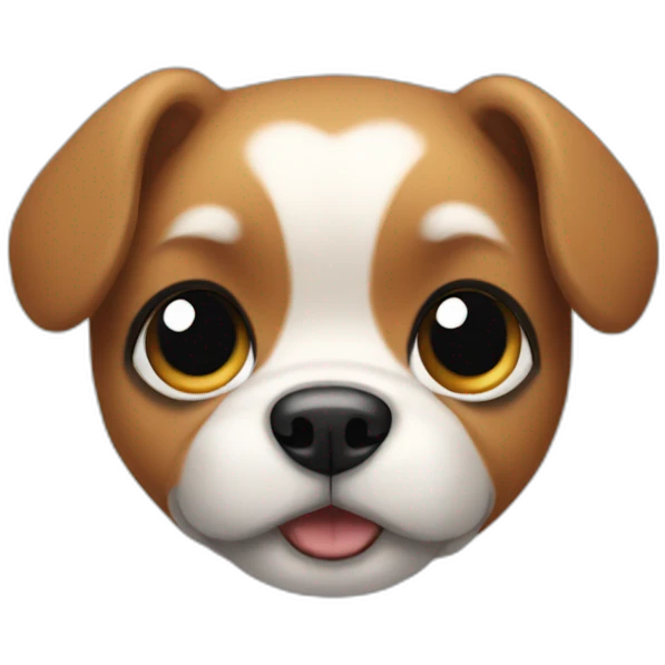 Small dog emoji