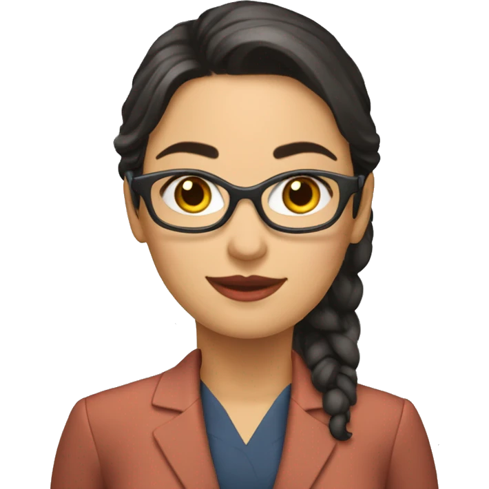 secretaria joven morena emoji