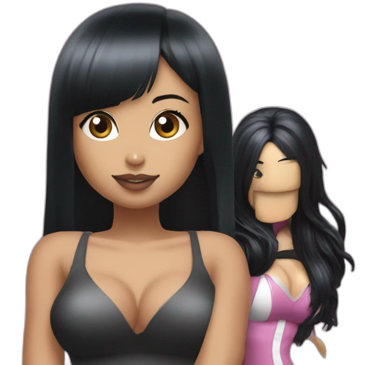 nicki minaj nico robin emoji