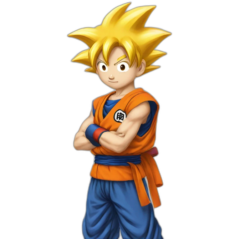 Kid goku emoji