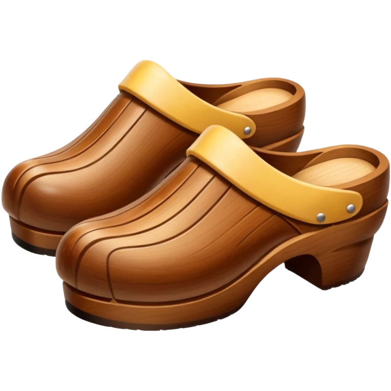 Wooden shoes emoji